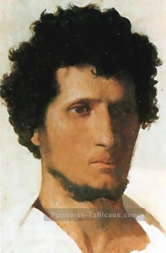  paysan - Tête d’un paysan de la campagne romaine Orientalisme grec oriental Jean Léon Gérôme